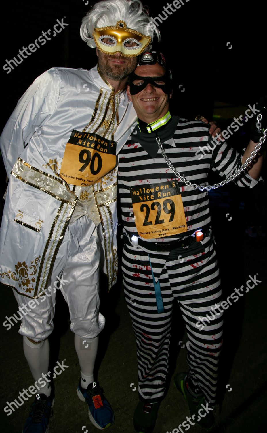 Participants 10th Halloween 5 Nite Run Editorial Stock Photo Stock