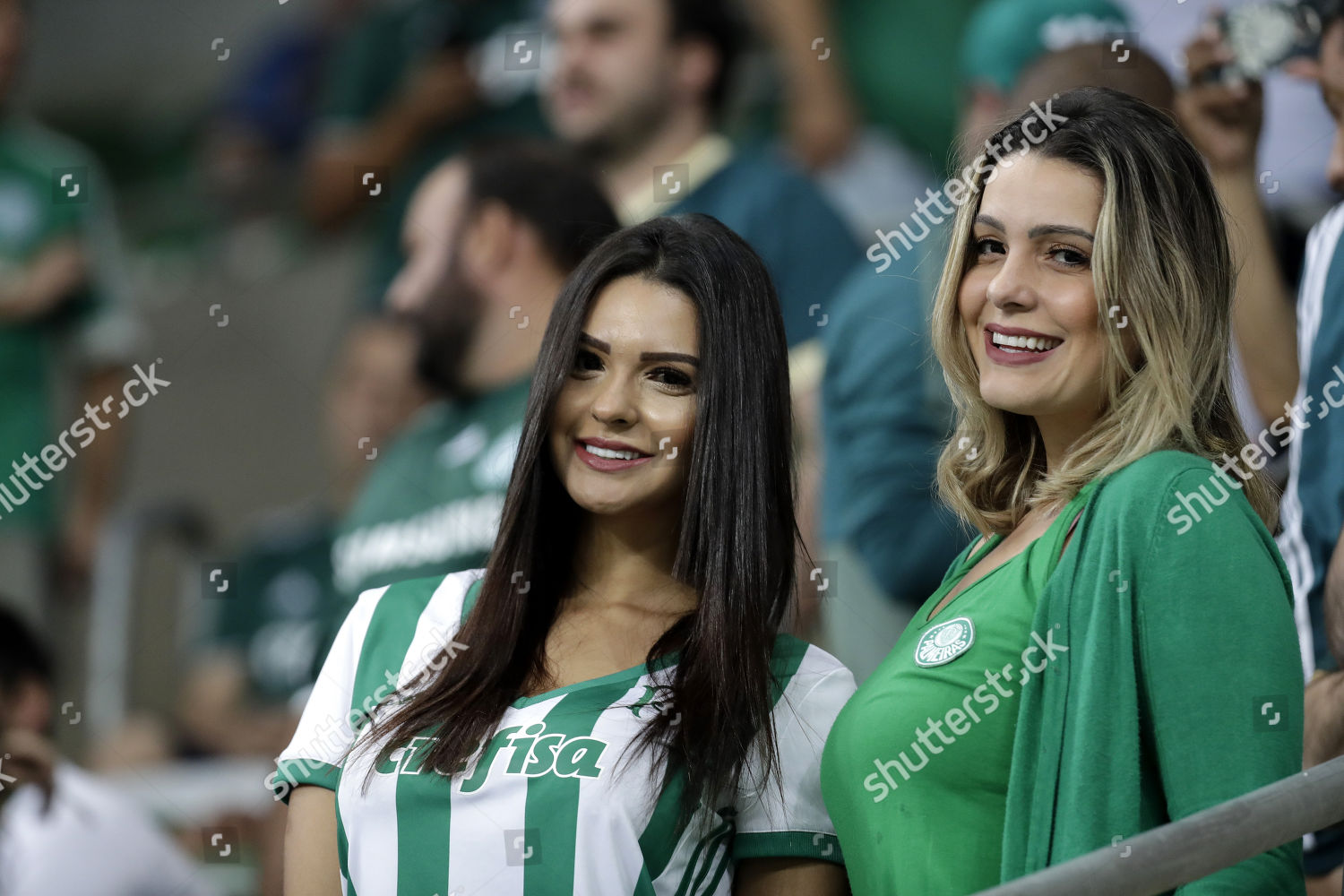 Palmeiras Fans Pose Before Second Leg Match Editorial Stock Photo Stock Image Shutterstock