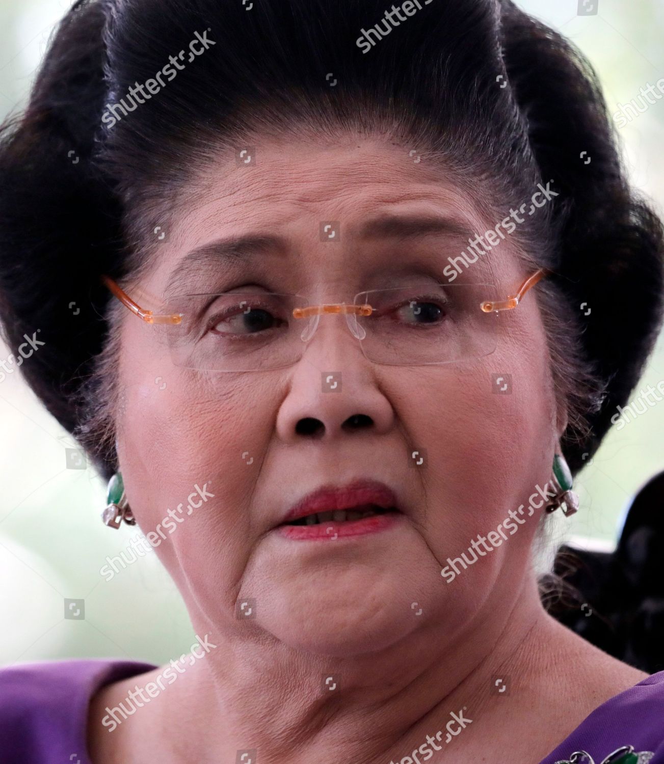 Former First Lady Imelda Marcos Visits Editorial Stock Photo - Stock ...