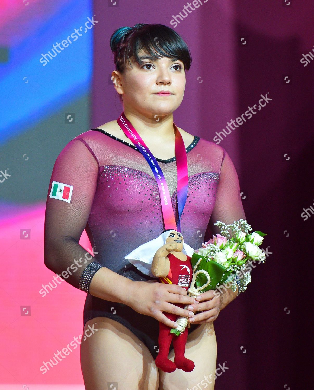Alexa Moreno Mexico Poses Her Bronze Medal Editorial Stock Photo Stock Image Shutterstock