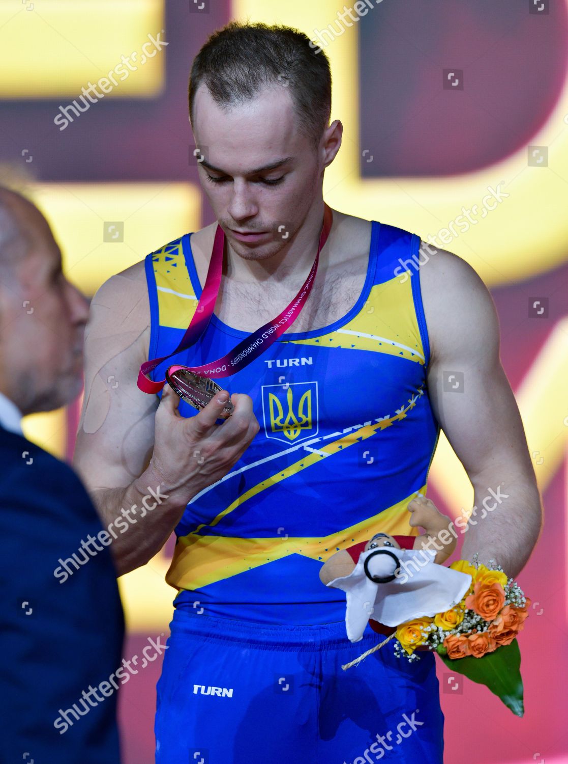 Oleg Verniaiev Ukraine Poses His Gold Editorial Stock Photo - Stock ...