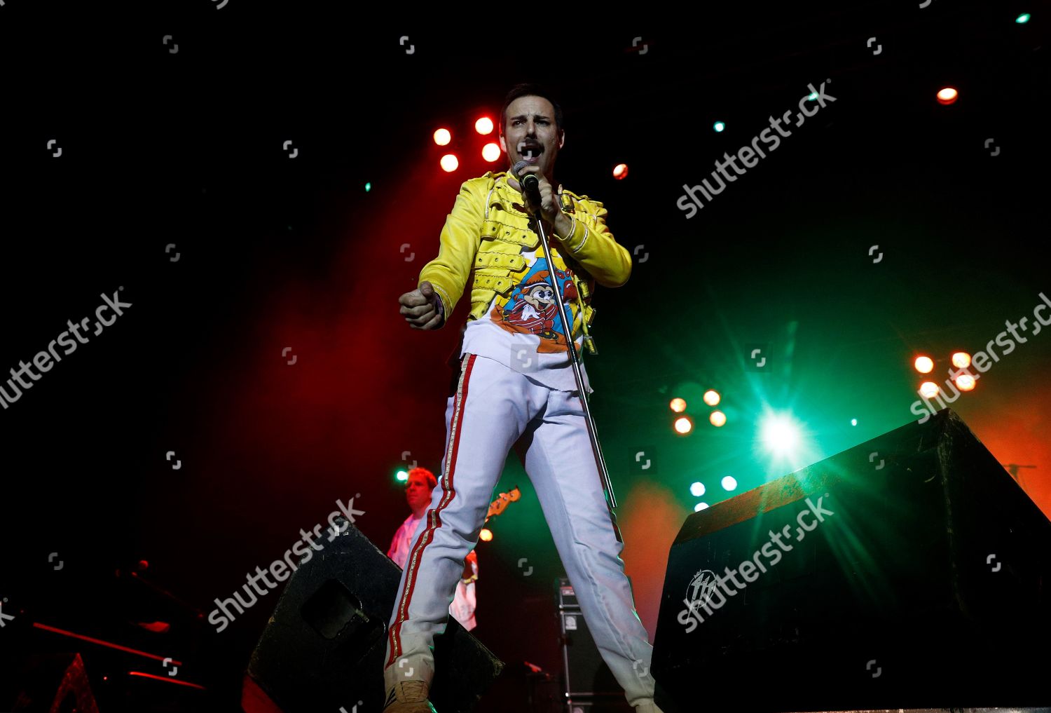 Freddie Mercury Lookalike Artist On Stage During Editorial Stock Photo Stock Image Shutterstock