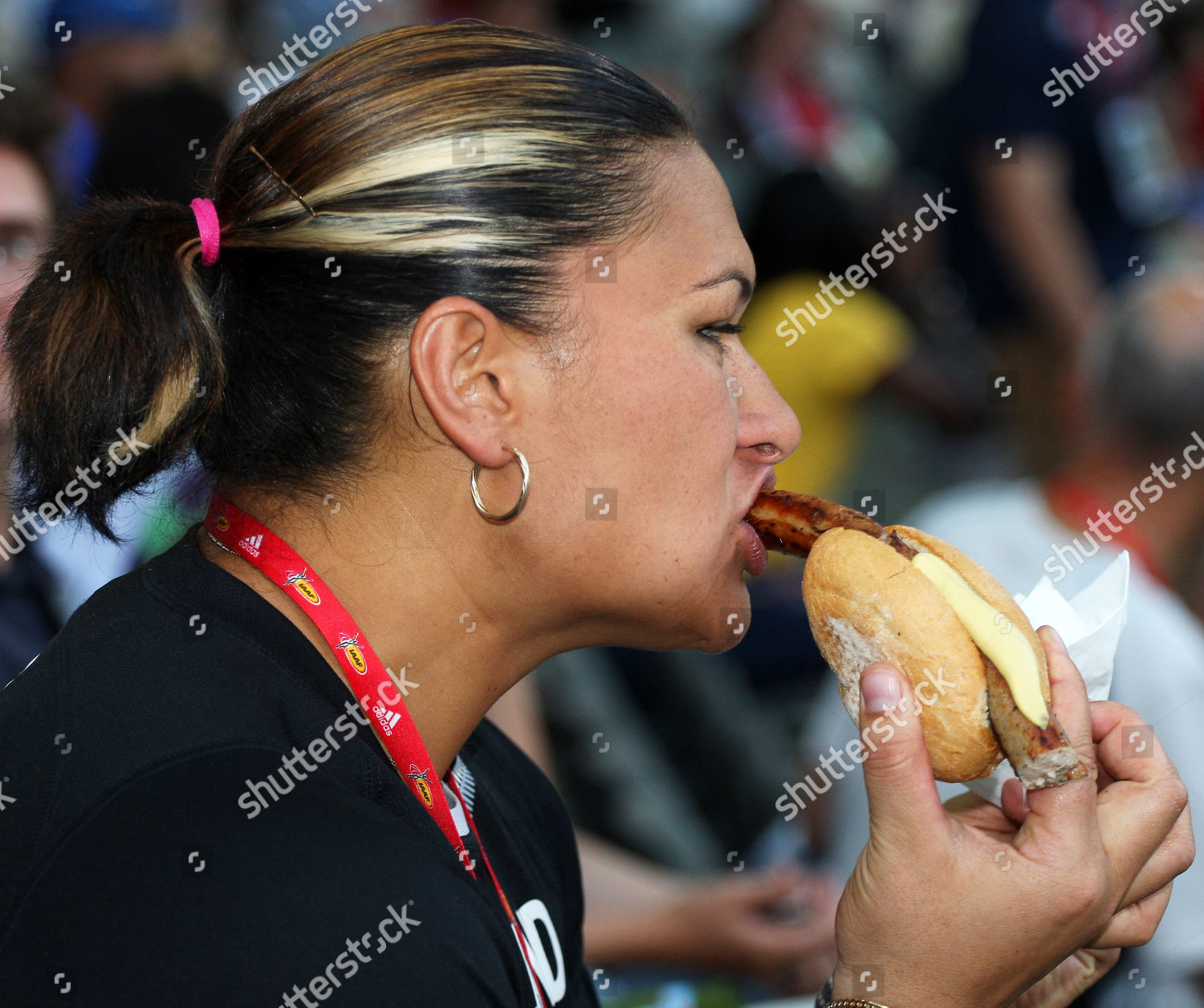 Shot Put Gold Medal Winner Valerie Editorial Stock Photo Stock Image