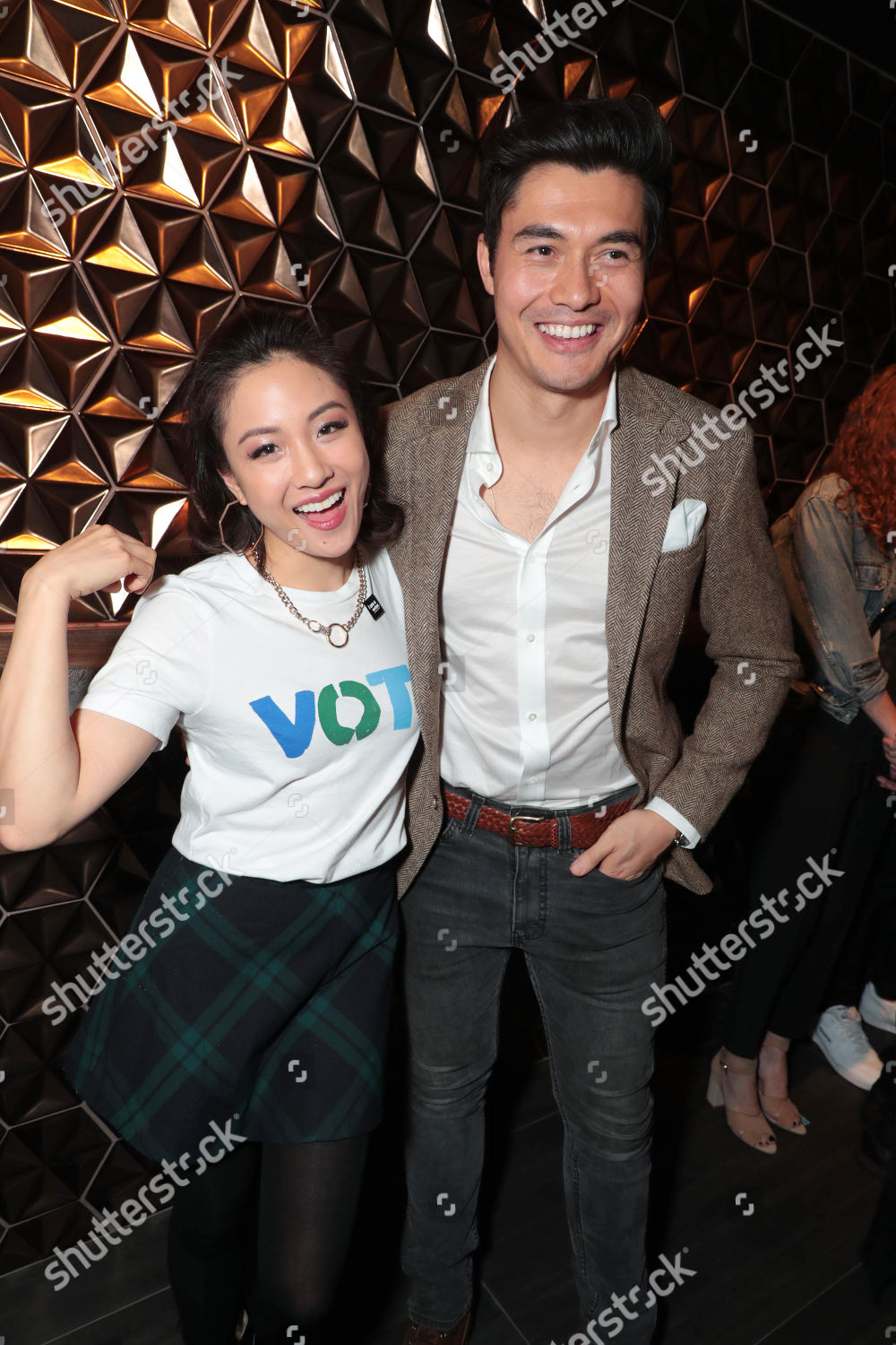 Constance Wu Henry Golding Editorial Stock Photo - Stock Image ...