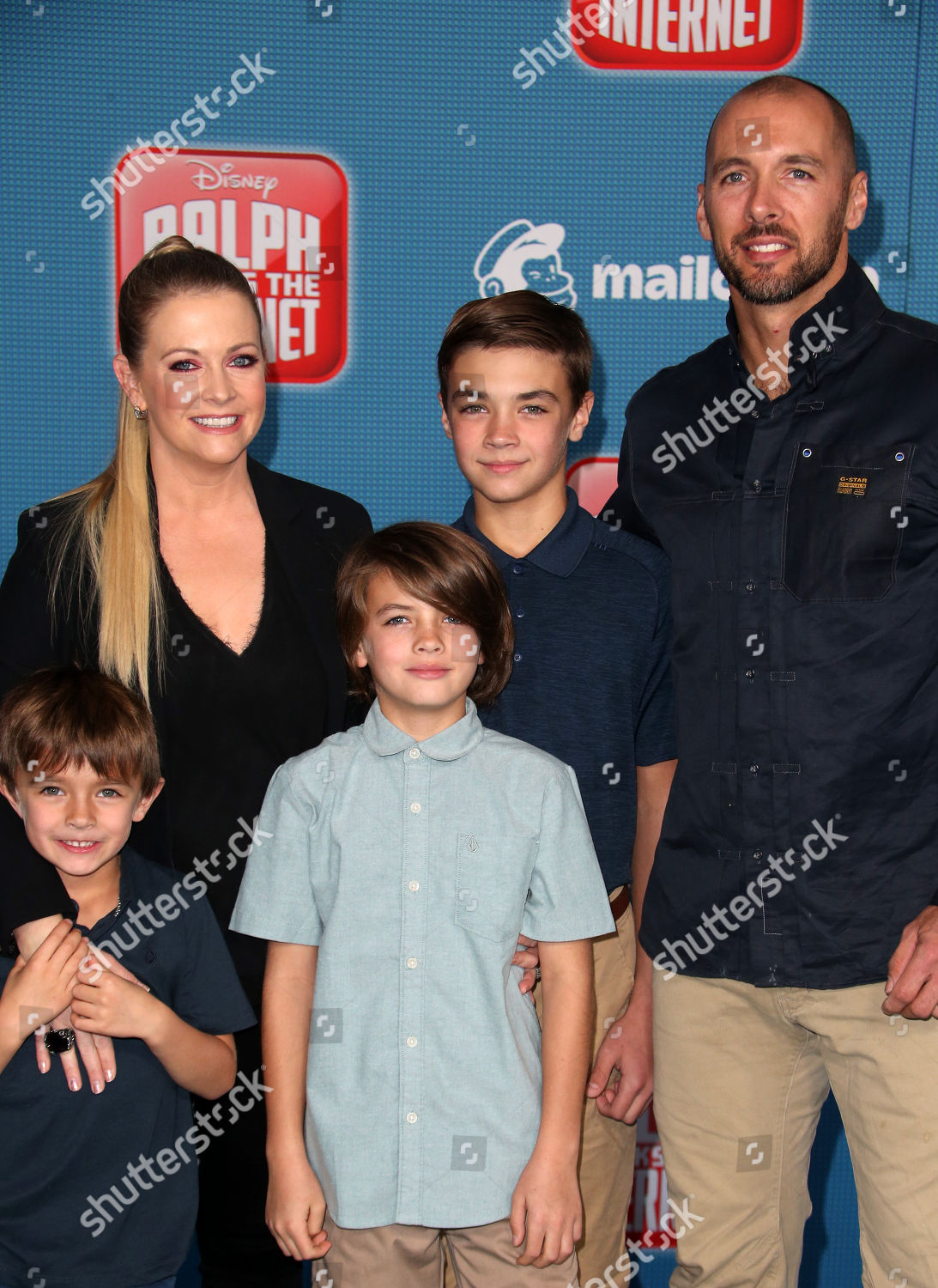 Melissa Joan Hart Mark Wilkerson Tucker Mcfadden Redaktionelles Stockfoto Stockbild Shutterstock