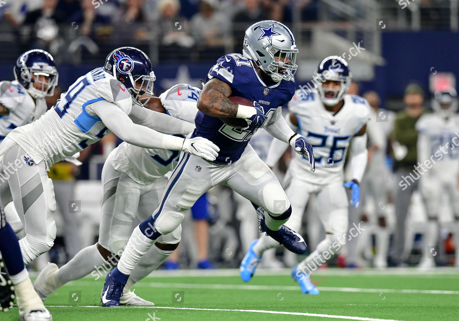 Dallas Cowboys Running Back Ezekiel Elliott Editorial Stock Photo ...