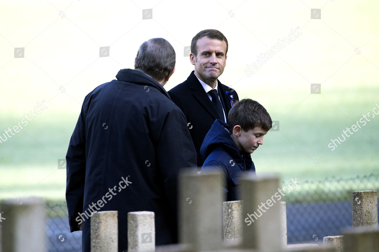 French President Emmanuel Macron C Relatives Editorial Stock Photo ...