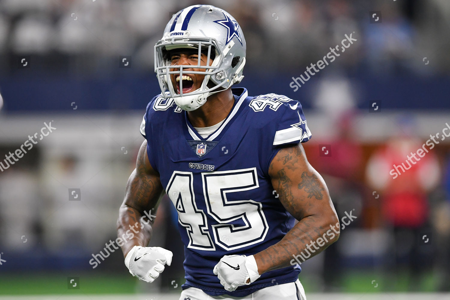 Dallas Cowboys Running Back Rod Smith Editorial Stock Photo - Stock Image