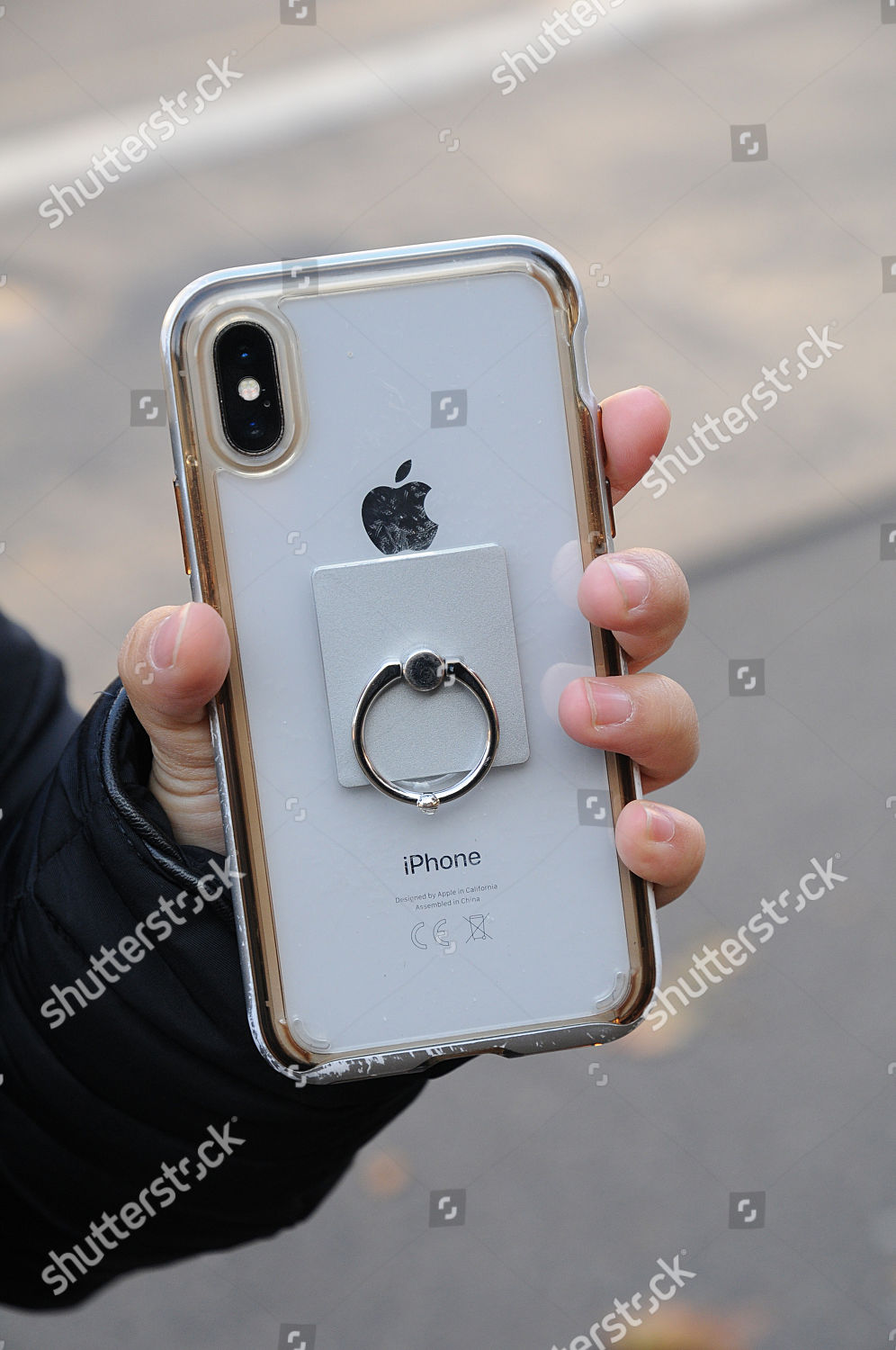 Apple Iphone Ring Popsocket Stock Photo - Stock Image | Shutterstock