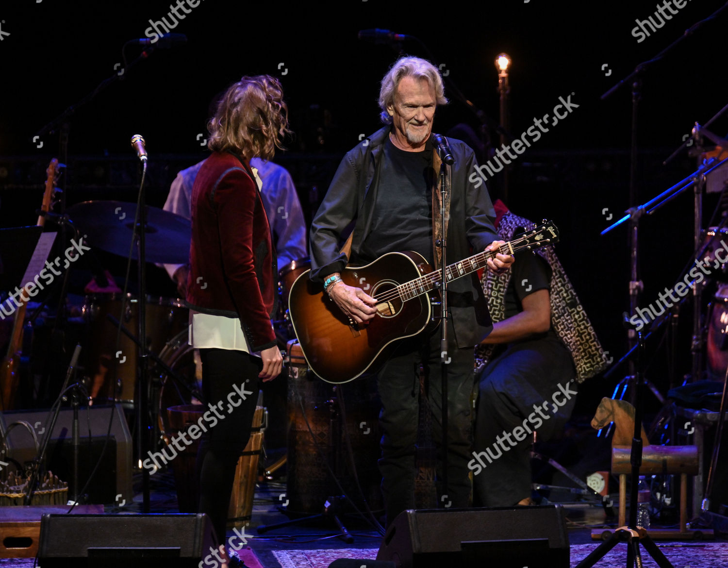 Brandi Carlile Kris Kristofferson Editorial Stock Photo Stock Image