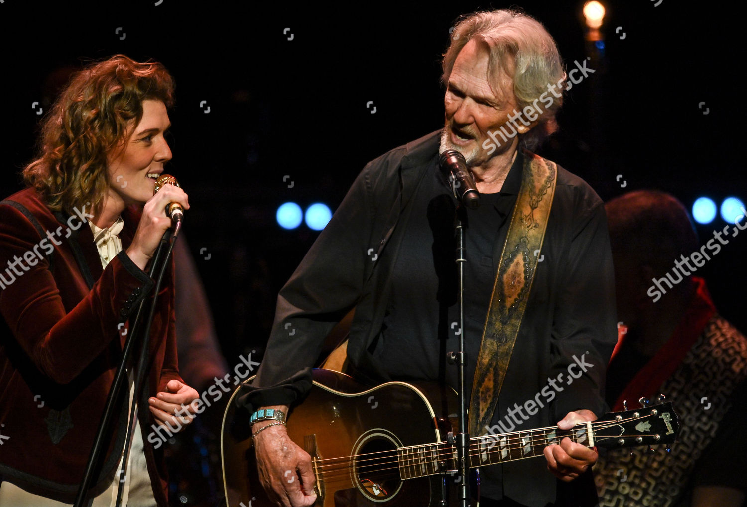 Brandi Carlile Kris Kristofferson Editorial Stock Photo Stock Image