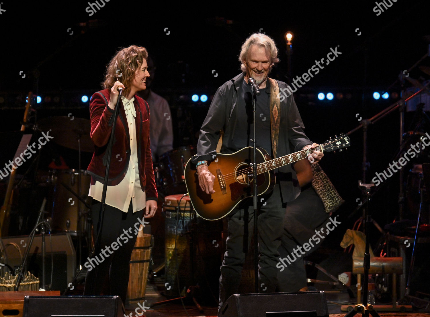 Brandi Carlile Kris Kristofferson Editorial Stock Photo Stock Image