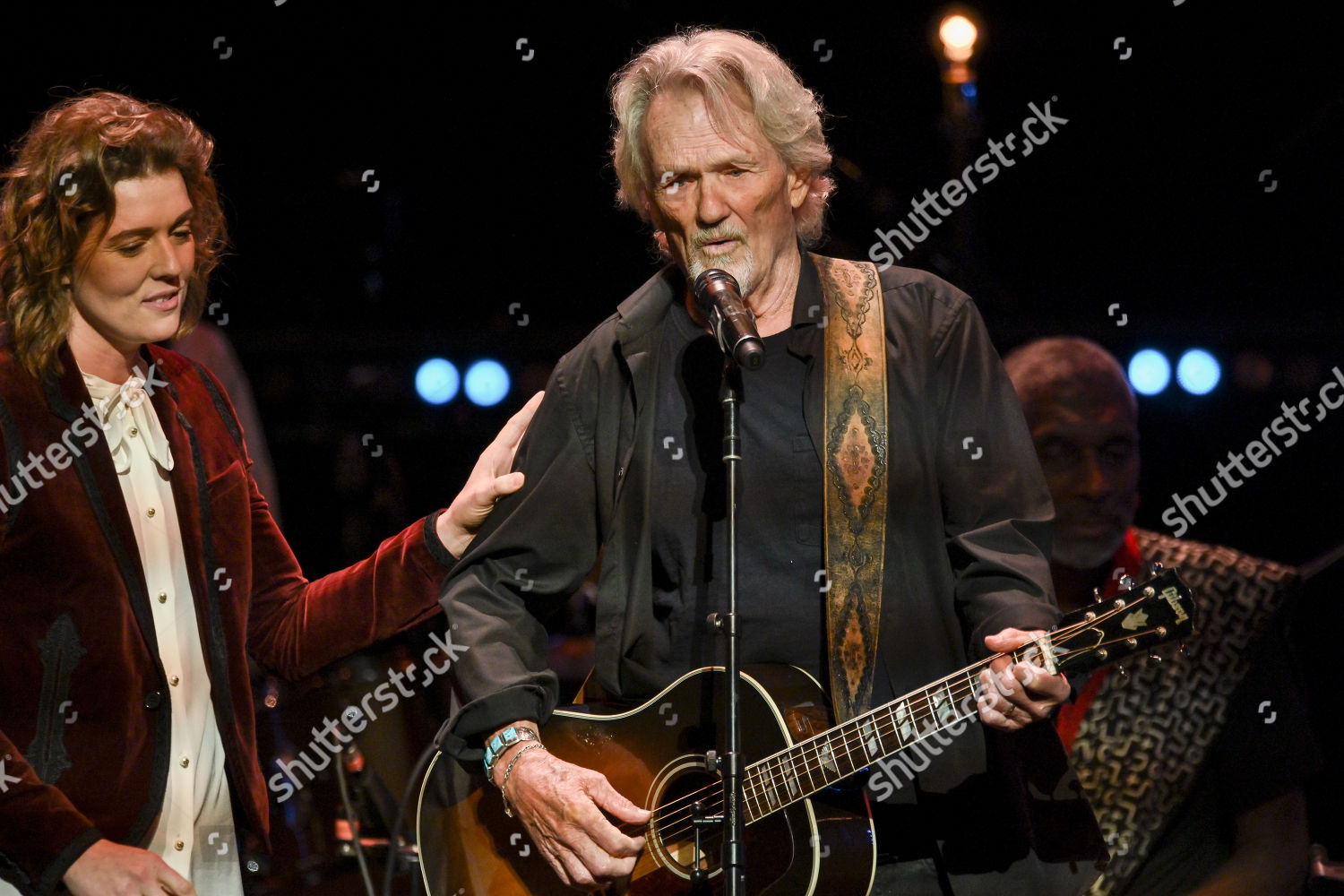 Brandi Carlile Kris Kristofferson Editorial Stock Photo Stock Image
