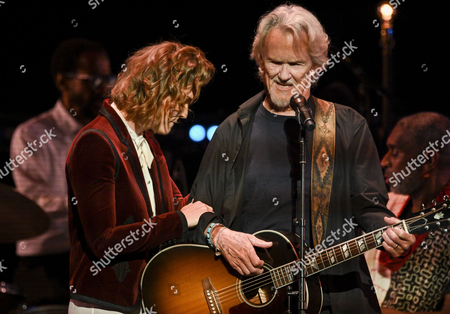 Brandi Carlile Kris Kristofferson Editorial Stock Photo Stock Image