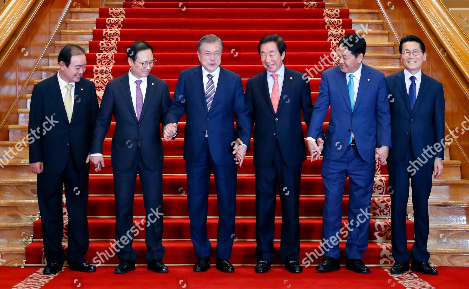South Korean President Moon Jaein 3l Floor Editorial Stock Photo