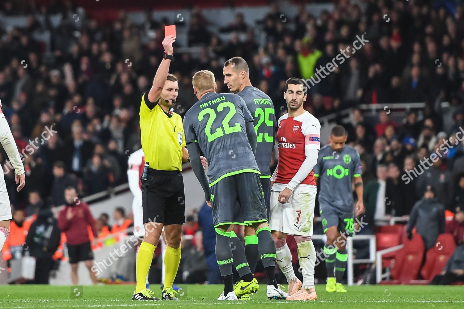Sporting Lisbon Defender Jeremy Mathieu 22 Editorial Stock Photo