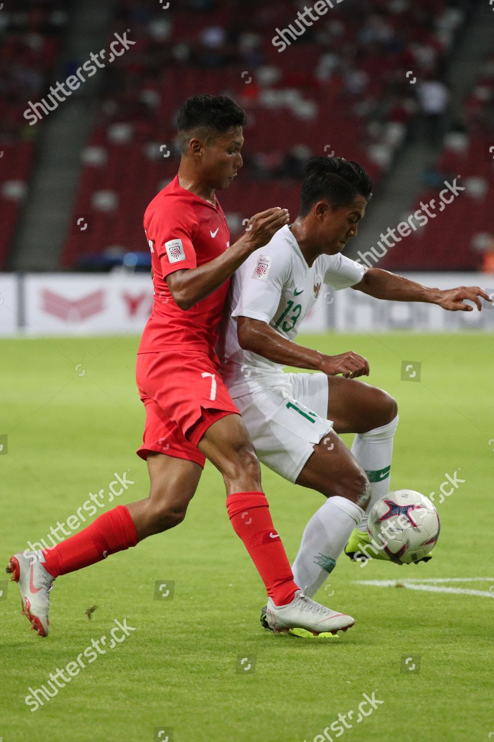 Singapores Zulqarnaen Suzliman L Action Against Indonesias Editorial Stock Photo Stock Image Shutterstock