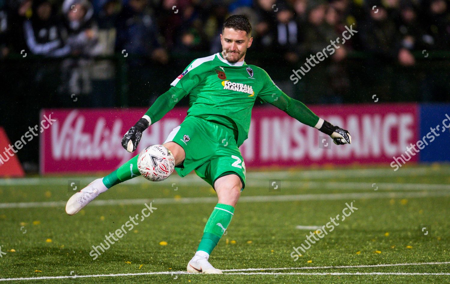 Joe Mcdonnell Goalkeeper Afc Wimbledon Editorial Stock Photo - Stock ...