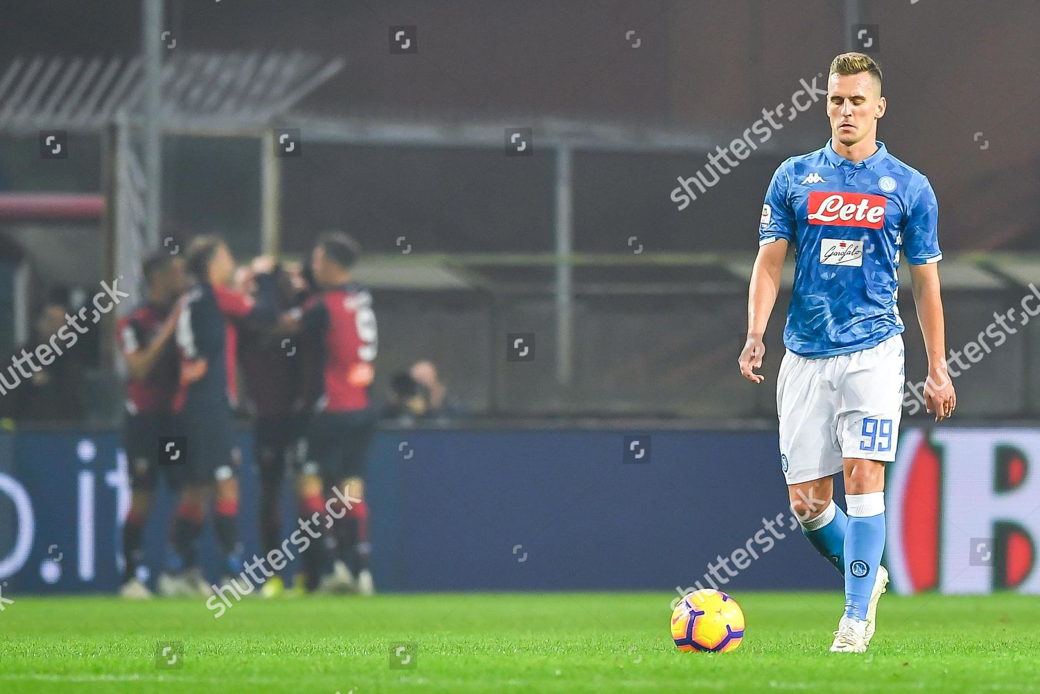 Napolis Arkadiusz Milik Shows His Dejection After Editorial Stock Photo Stock Image Shutterstock