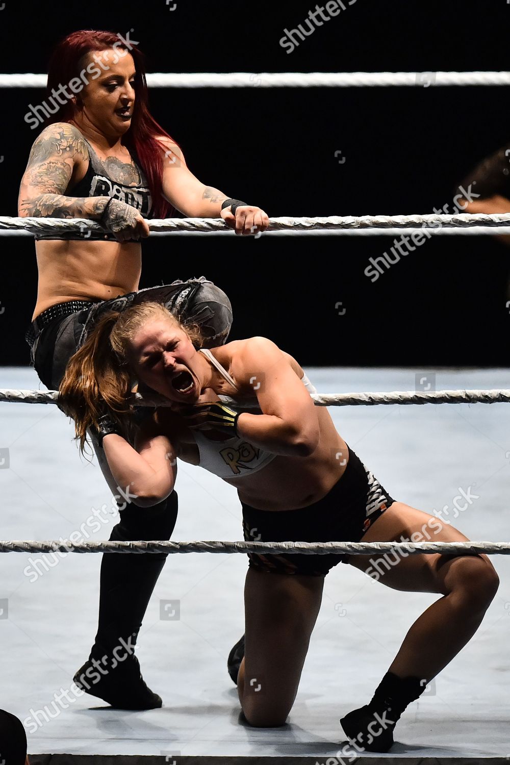 Ronda Rousey Vs Mickie James Editorial Stock Photo Stock Image Shutterstock