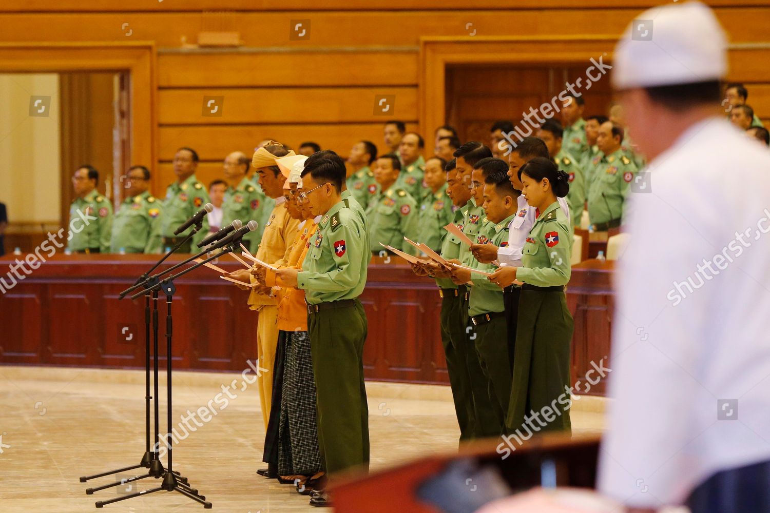 New members Pyithu Hluttaw lower house parliament Editorial Stock Photo -  Stock Image | Shutterstock