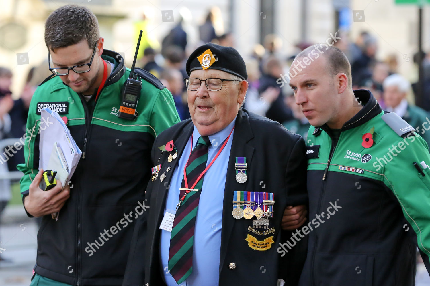 st-john-ambulance-staff-seen-assisting-editorial-stock-photo-stock