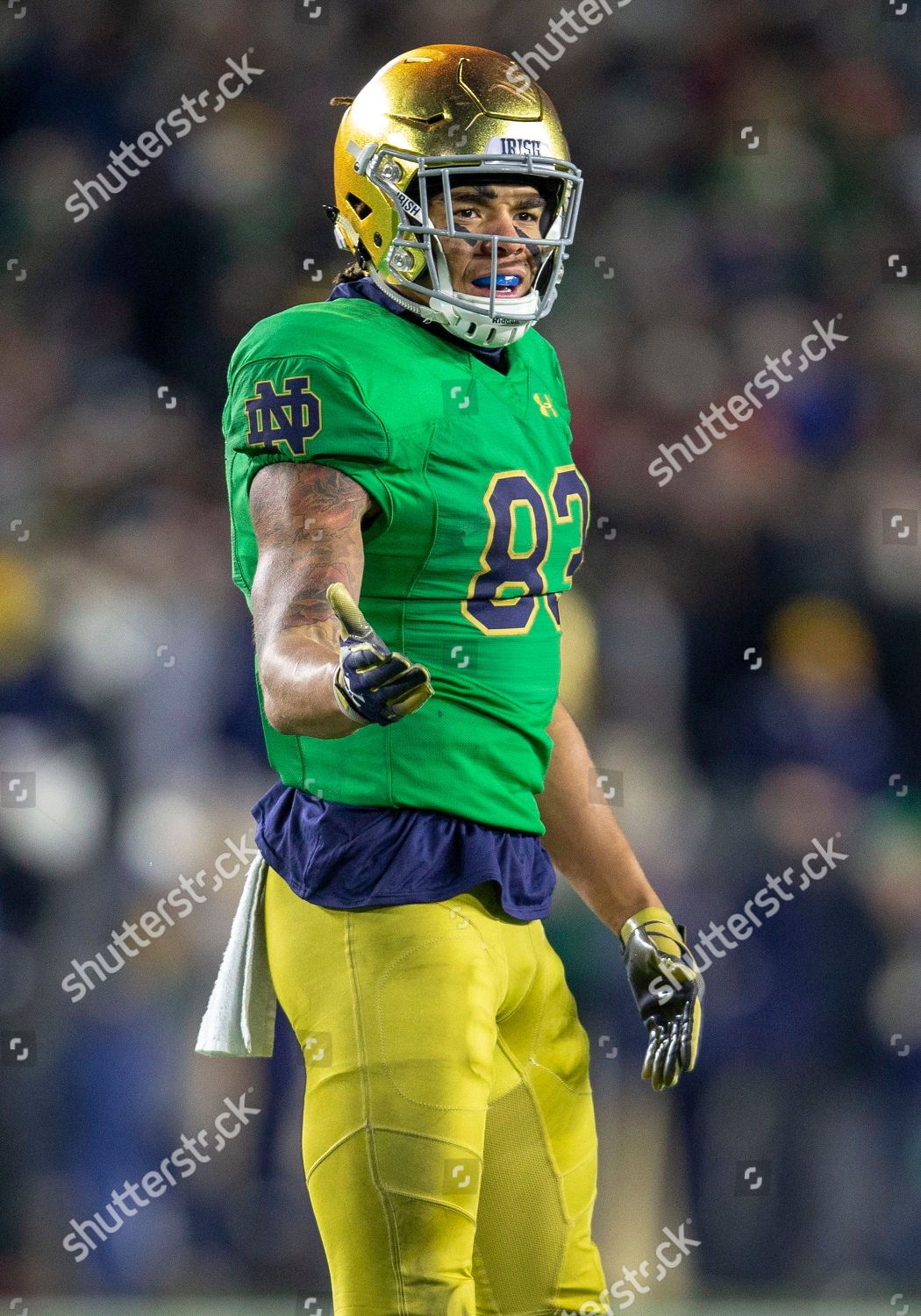 Notre Dame Wide Receiver Chase Claypool Editorial Stock Photo