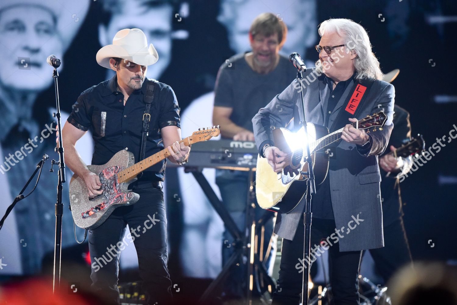 Brad Paisley Ricky Skaggs Editorial Stock Photo - Stock Image ...