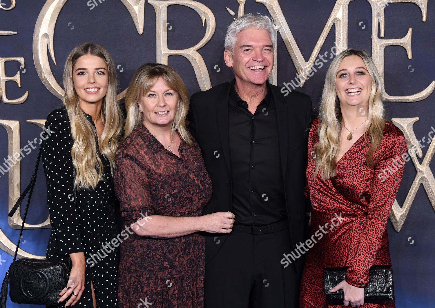 Phillip Schofield Stephanie Lowe Molly Lowe Editorial Stock Photo ...