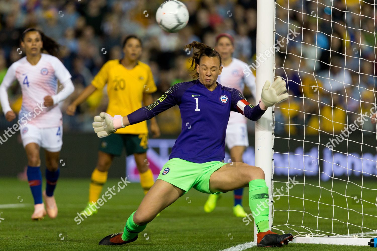 Chilean Goalkeeper Christiane Endler 1 Beaten By Editorial Stock Photo Stock Image Shutterstock