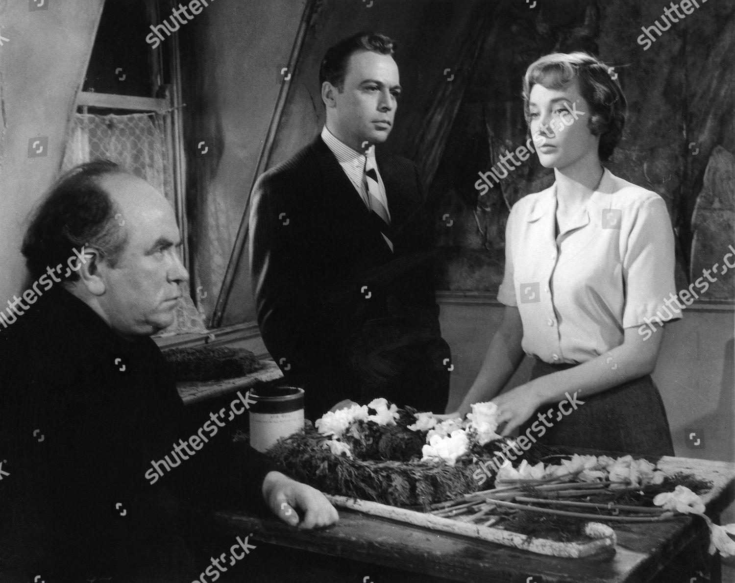 1958 LIAM REDMOND HERBERT LOM SYLVIA Editorial Stock Photo - Stock ...