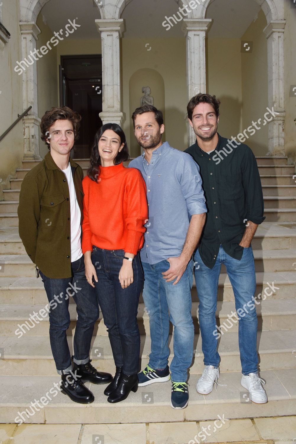 Thomas Soliveres Lucie Boujenah Alexis Michalik Editorial Stock Photo