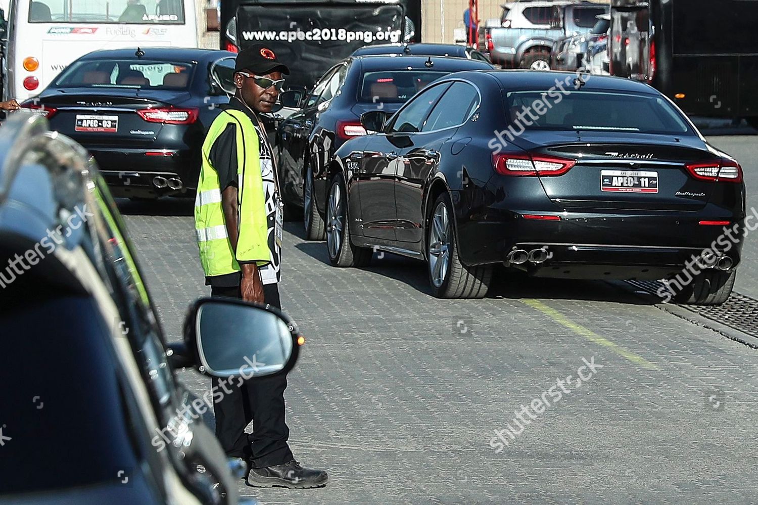 Maserati Quattroporte Car Apec Number Plate Seen Editorial Stock