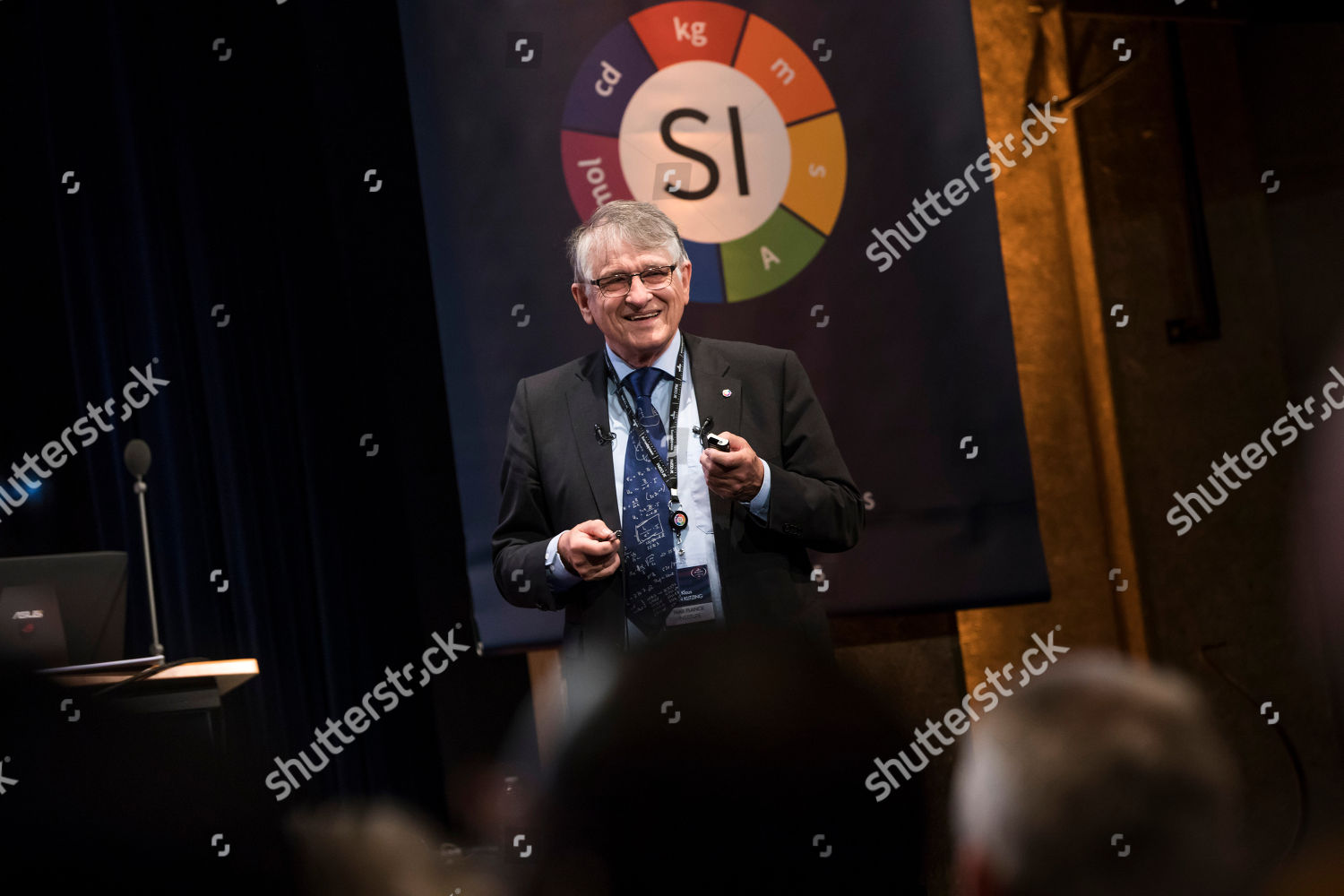 German Physicist Klaus Von Klitzing 1985 Editorial Stock Photo Stock