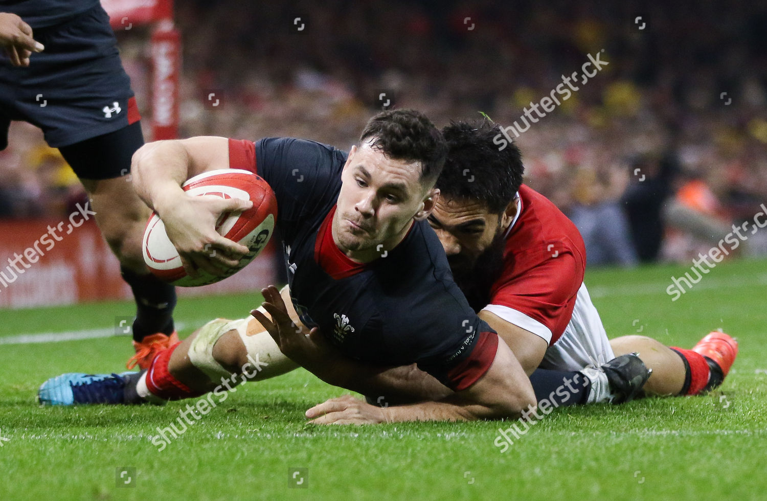 Tomos Williams Wales Reaches Out Score Editorial Stock Photo - Stock ...