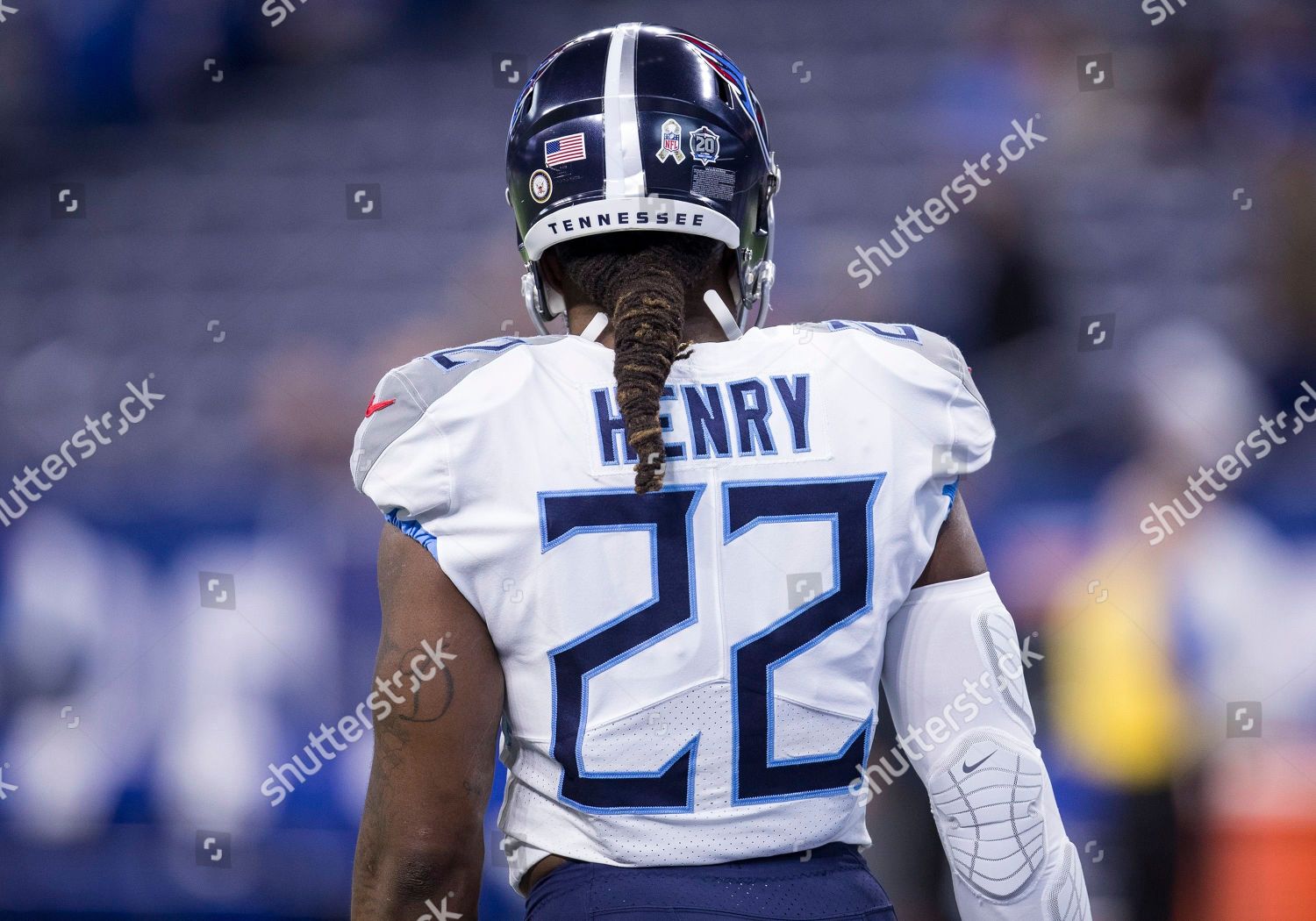 Derrick Henry Tennessee Titans Football Illustrated Art 