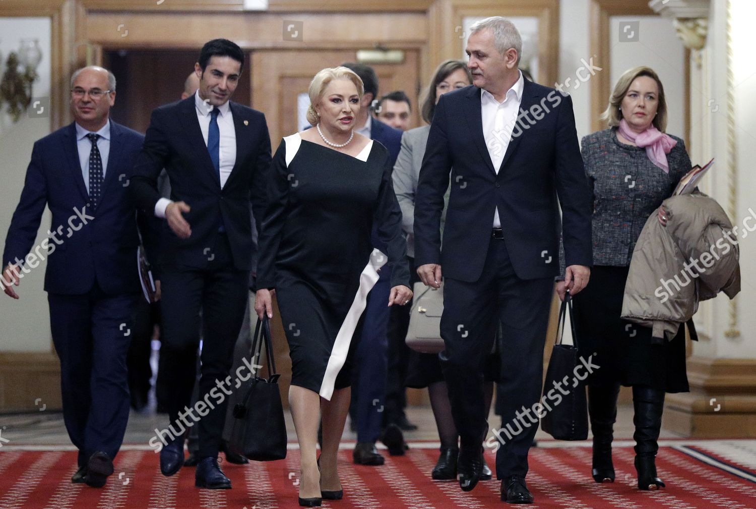 Romanian Prime Minister Viorica Dancila C Editorial Stock Photo - Stock ...