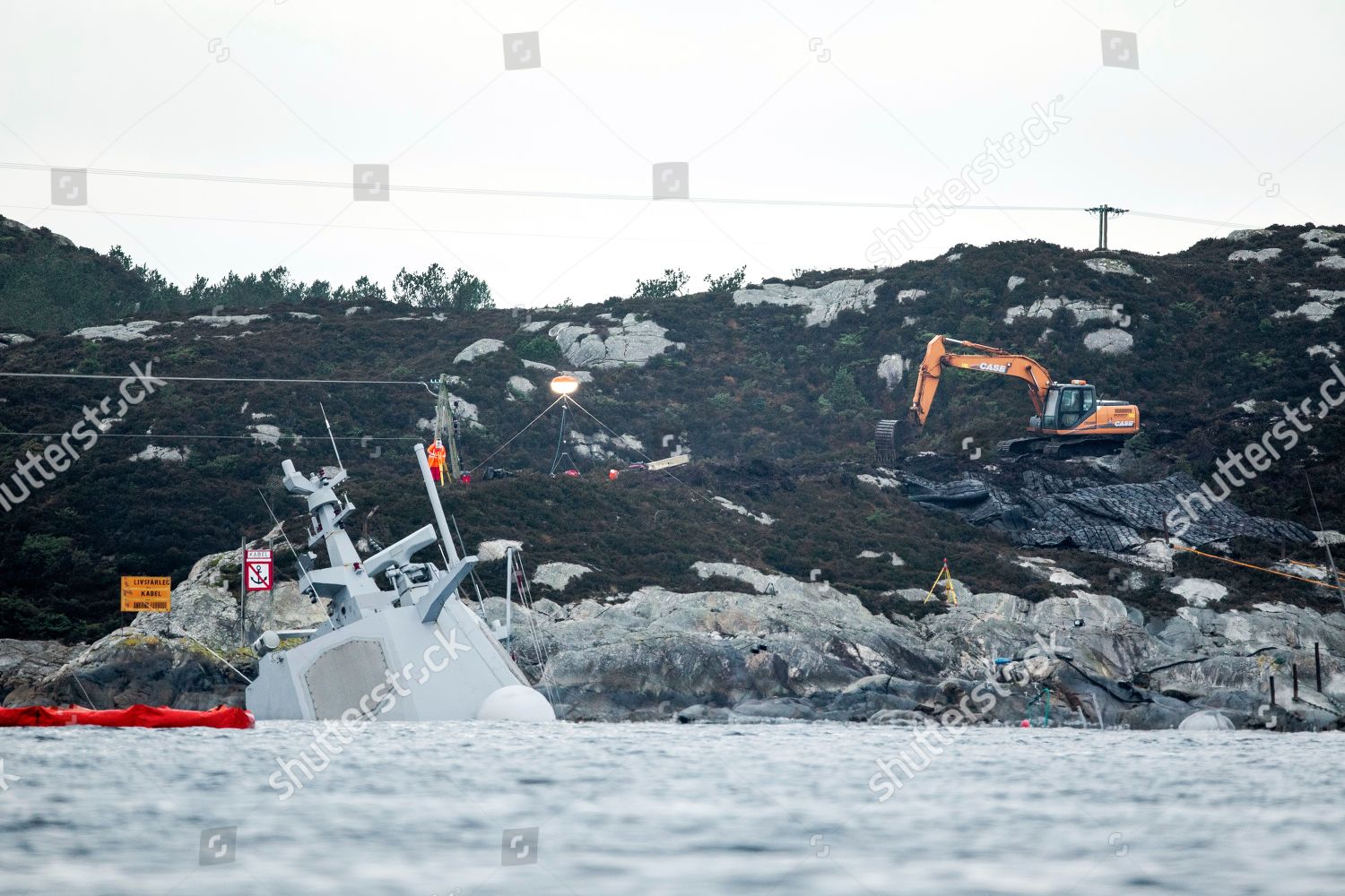 View Norwegian Frigate Knm Helge Ingstad Partly Editorial Stock Photo Stock Image Shutterstock