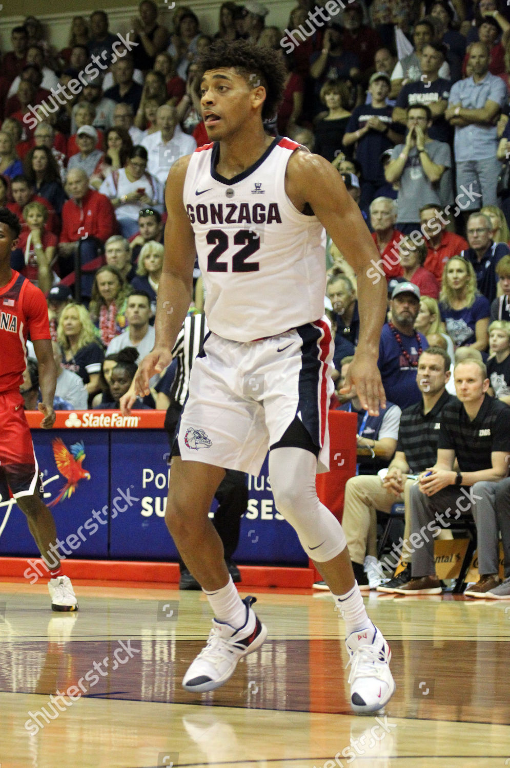 Gonzaga Bulldogs Forward Jeremy Jones 22 Editorial Stock Photo Stock