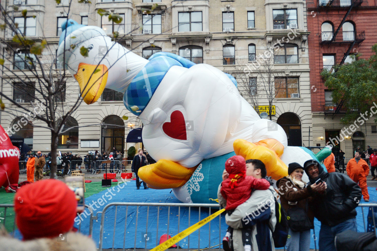 Macys Thanksgiving Day Parade Balloons Inflated Front Editorial Stock Photo Stock Image Shutterstock