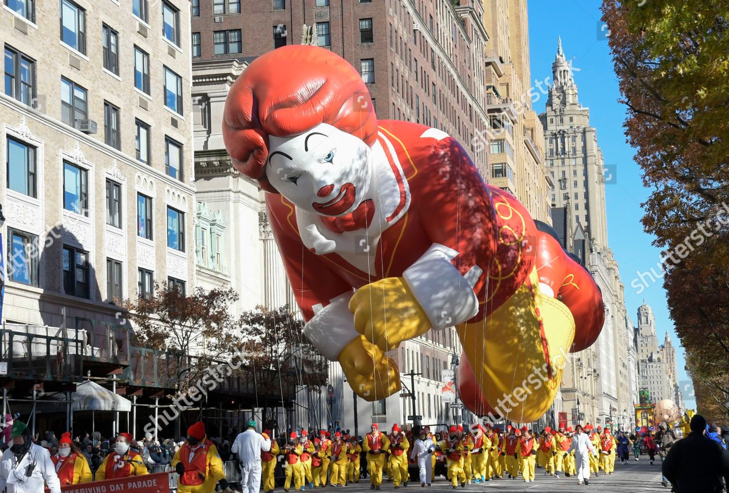 Ronald Mcdonald Balloon Floats During 92nd Annual Editorial Stock Photo Stock Image Shutterstock