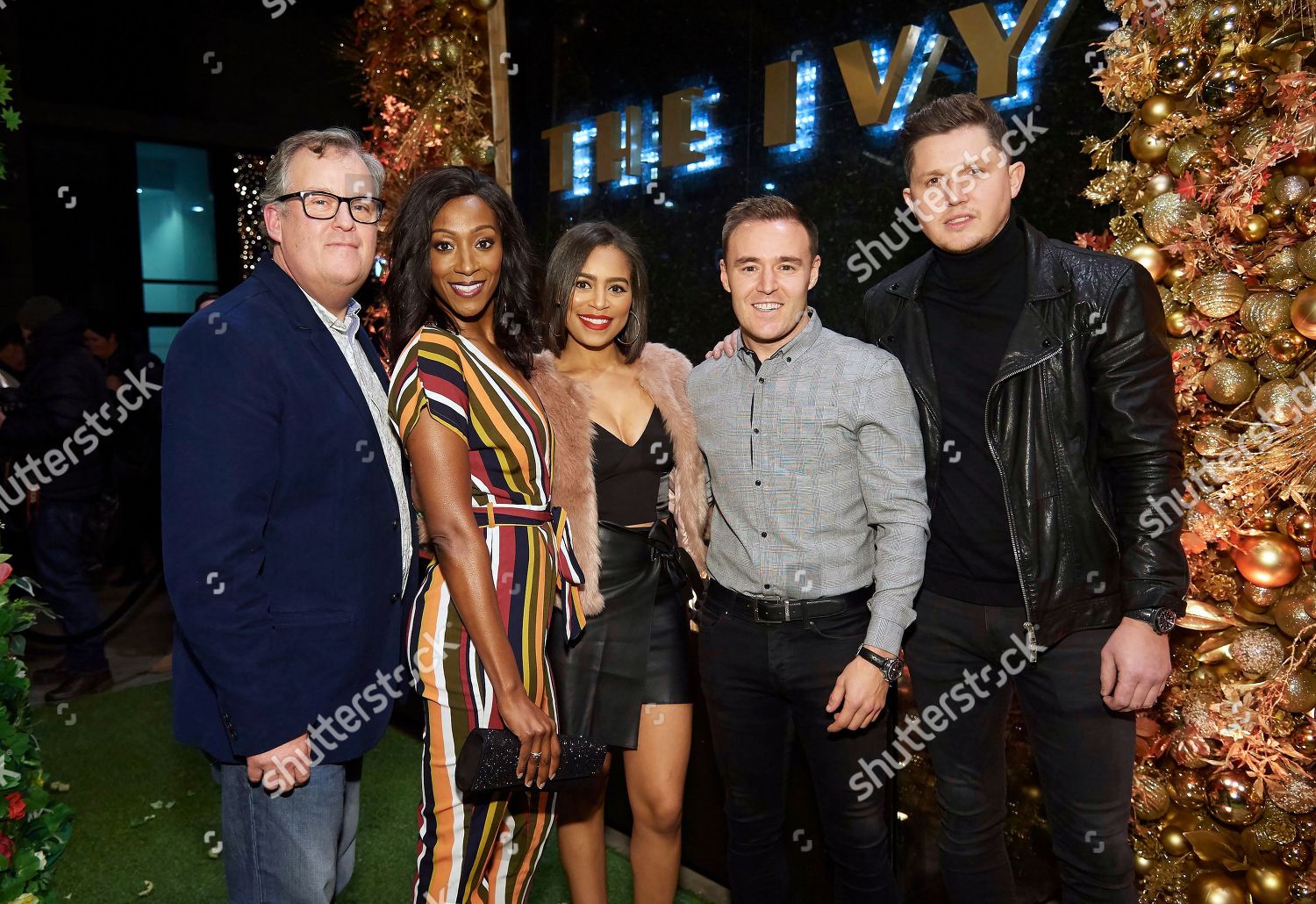 Peter Gunn Victoria Ekanoye Tisha Merry Editorial Stock Photo - Stock