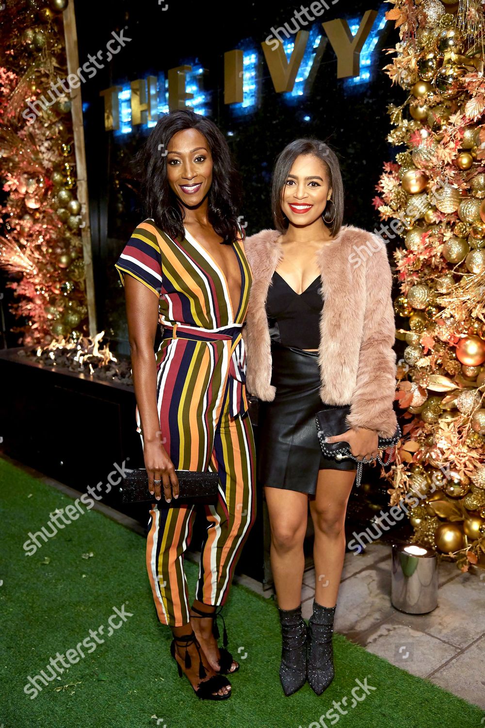 Victoria Ekanoye Tisha Merry Editorial Stock Photo - Stock Image