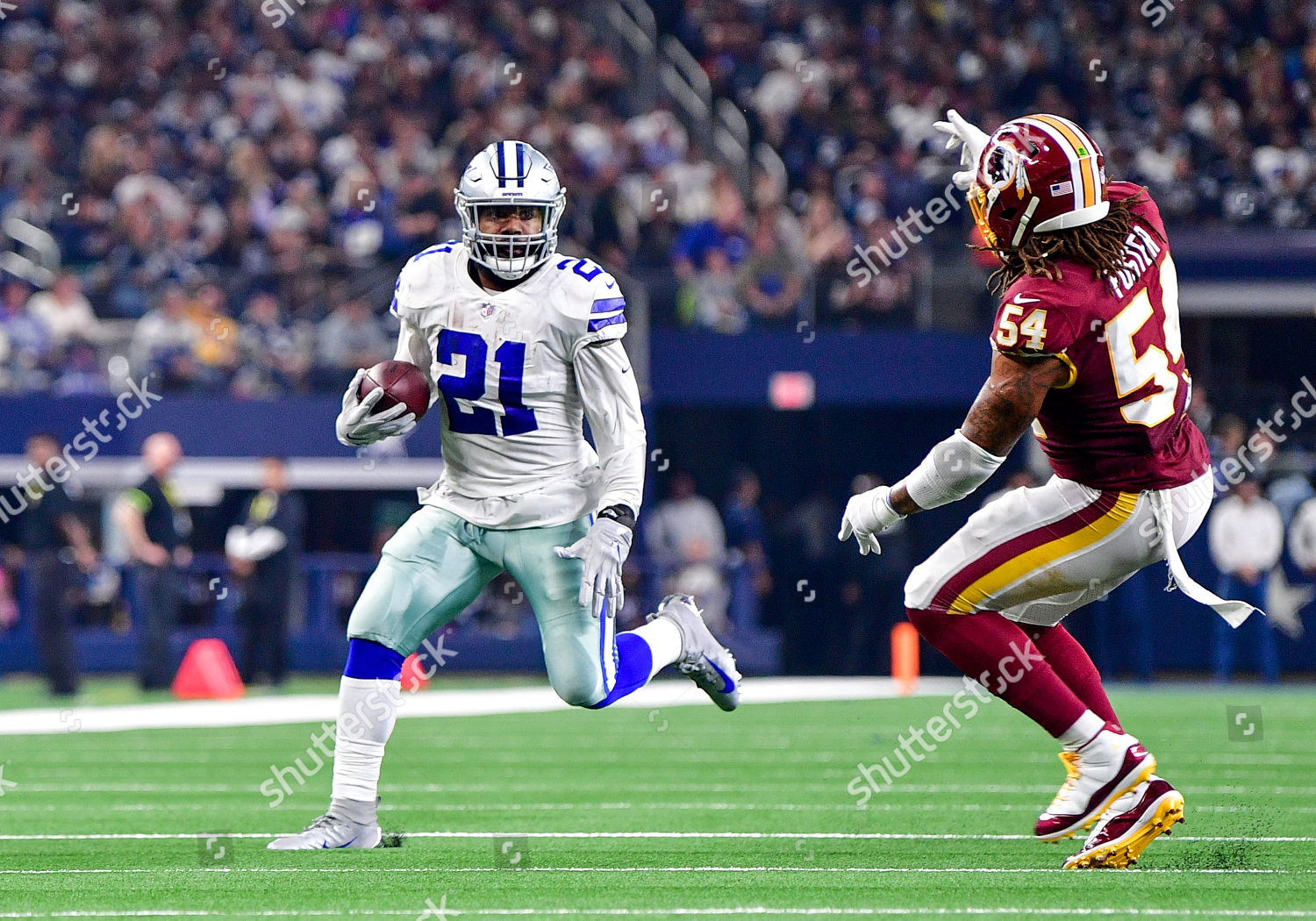 Dallas Cowboys Running Back Ezekiel Elliott Editorial Stock Photo ...