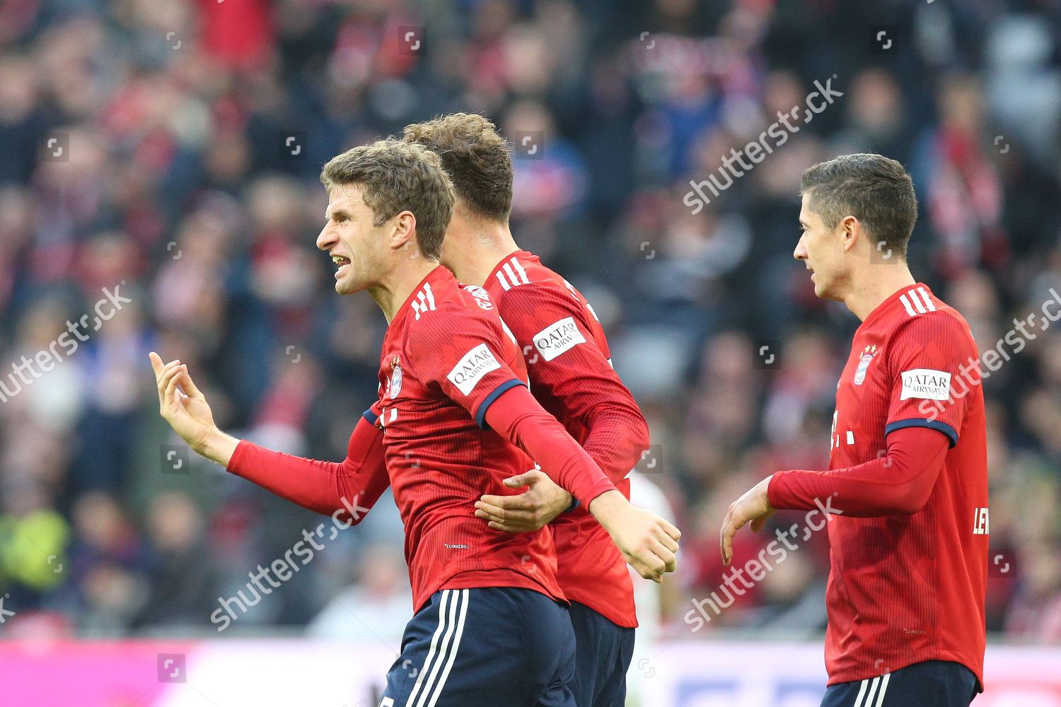 Celebration Von Thomas Muller 25 Fc Editorial Stock Photo - Stock Image ...