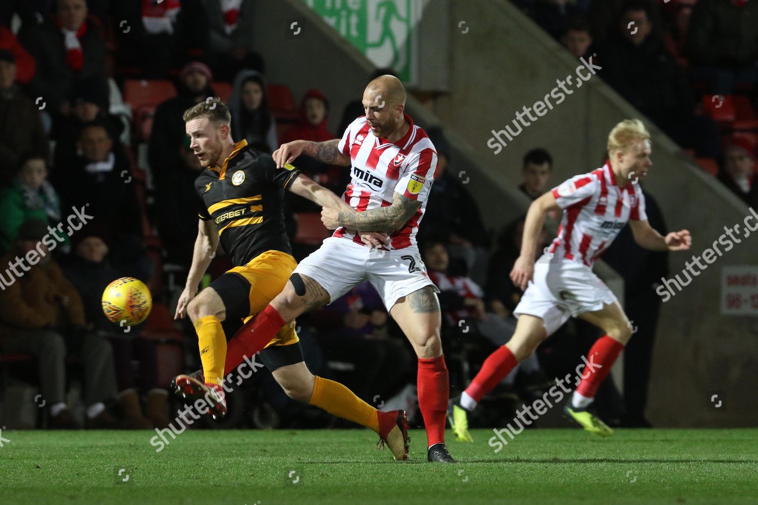 Padraig Amond Jordan Forster During Efl Editorial Stock Photo - Stock ...