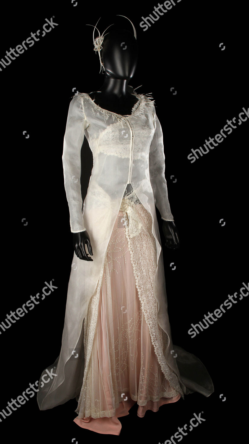 Keira Knightley Wedding Dress Editorial Stock Photo Stock Image