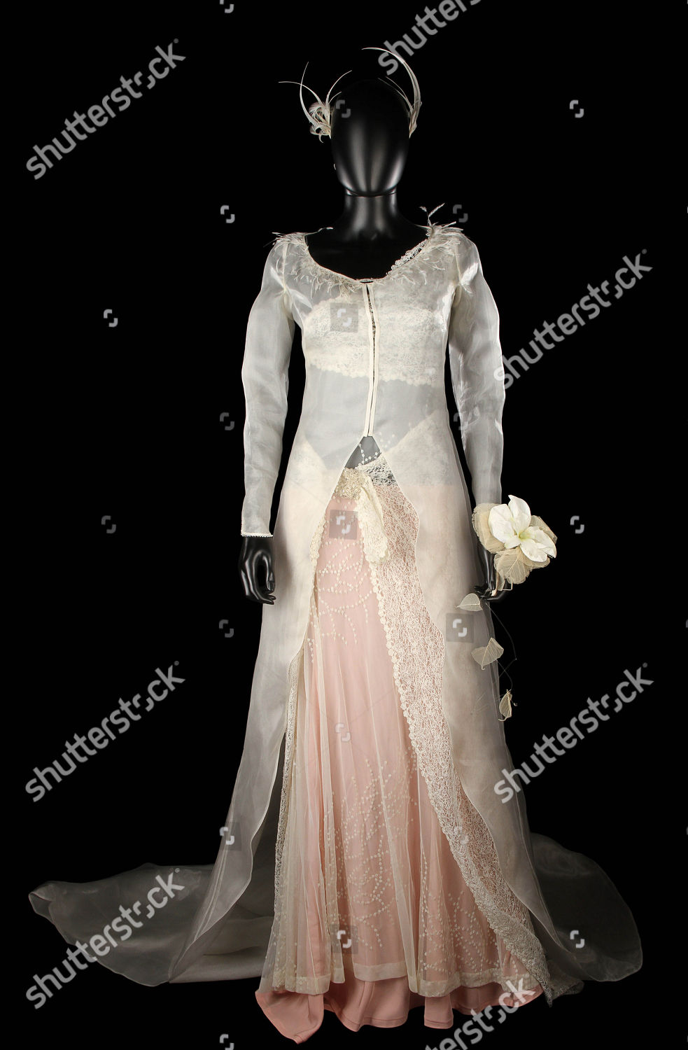 Keira Knightley Wedding Dress Editorial Stock Photo Stock Image