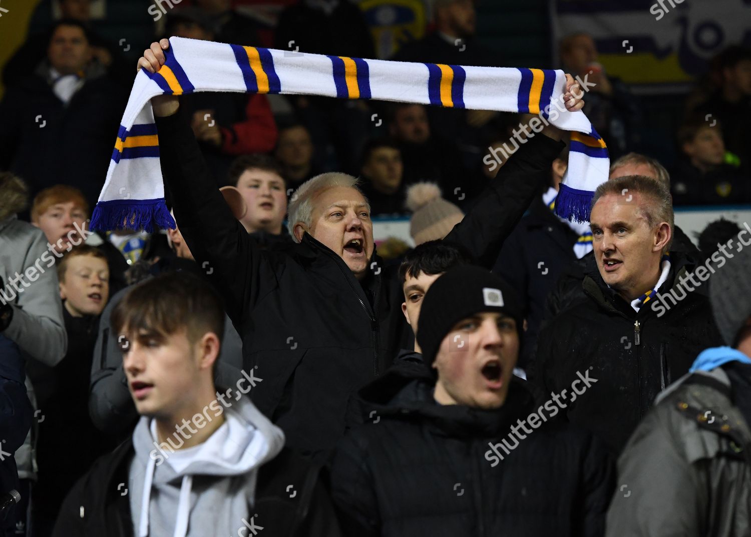 Leeds United Fans Remember Their Former Editorial Stock Photo - Stock ...