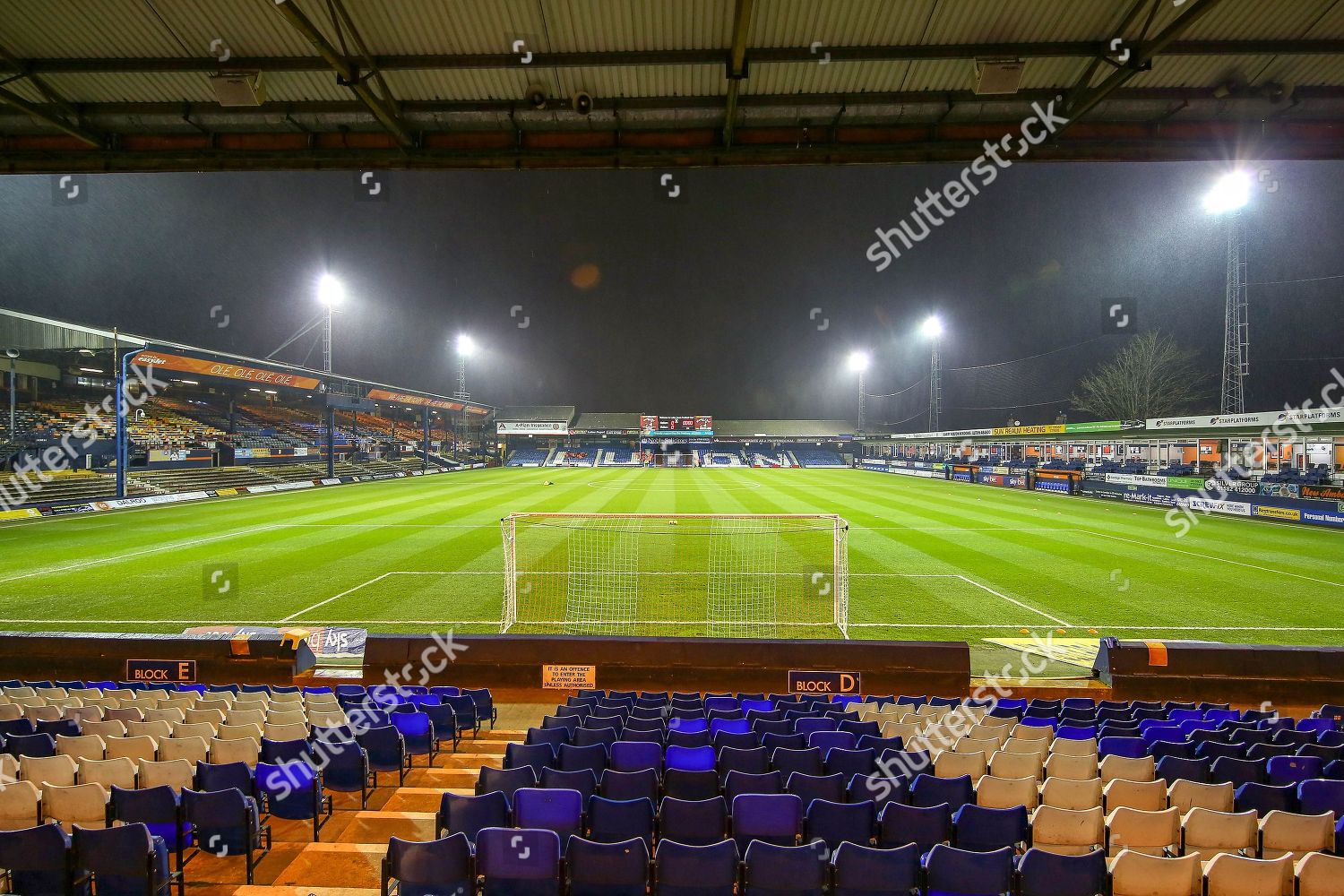 General View Kenilworth Road Stadium During Editorial Stock Photo